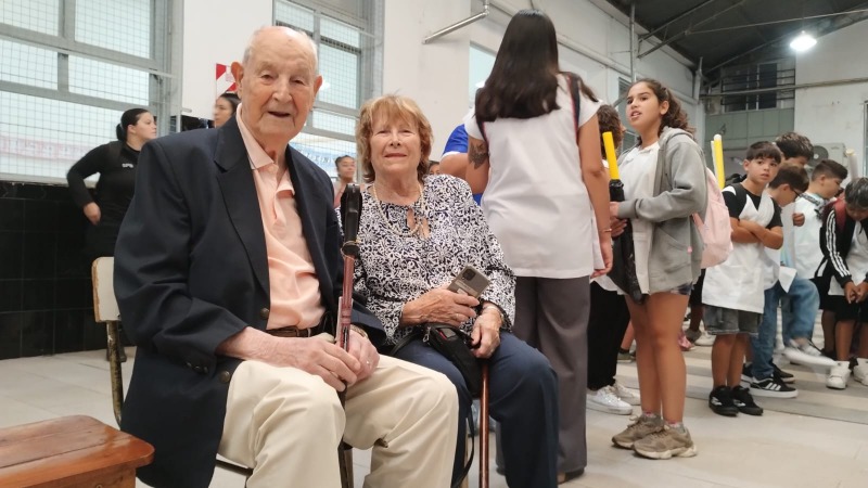 Testigo de casi toda la historia de la Escuela N� 4